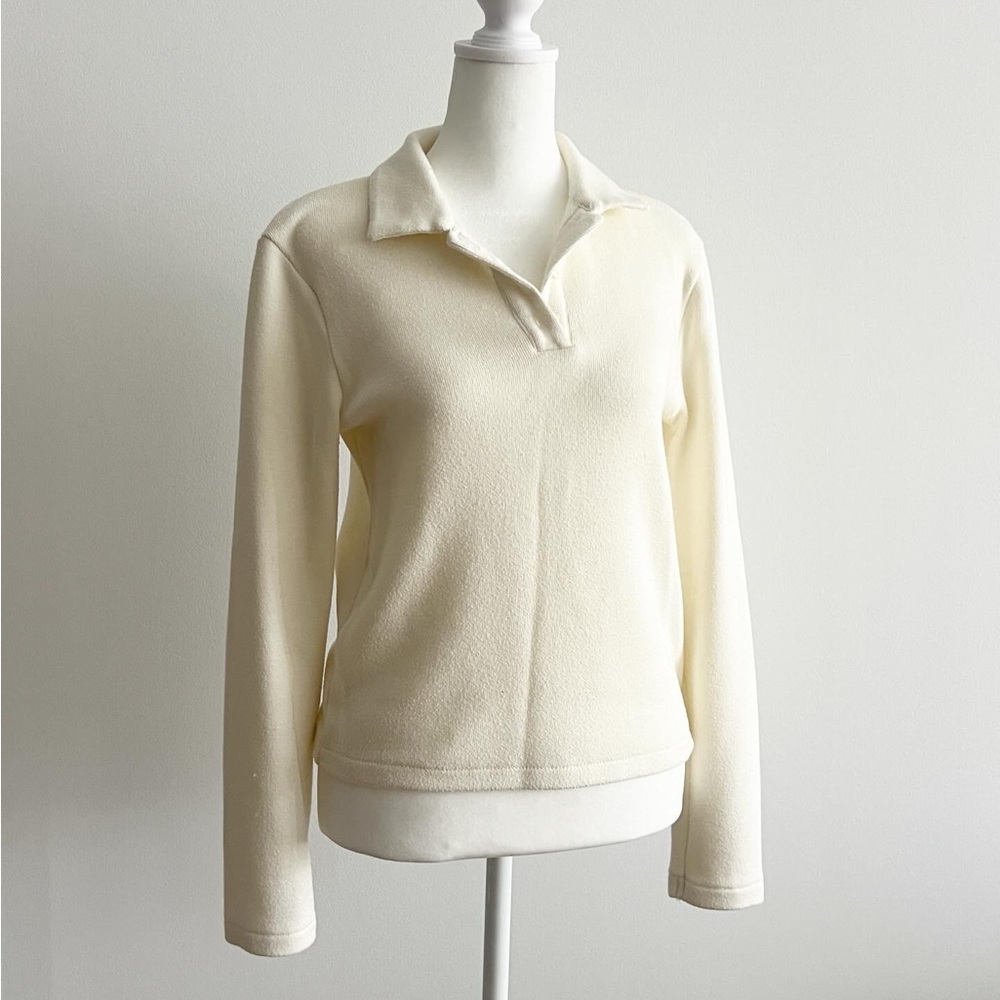 Zara Ivory Knit Top